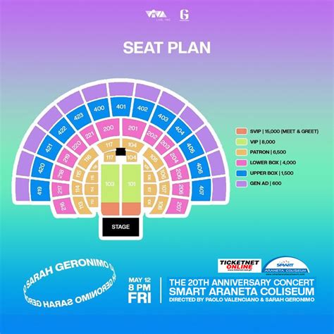 smart araneta coliseum seat plan|Smart Araneta Coliseum: Reminders.